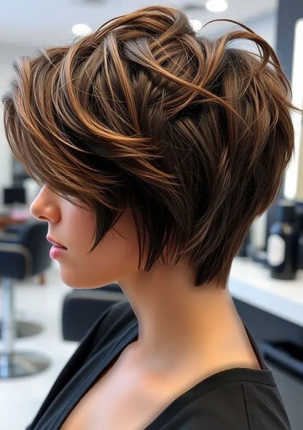 Long pixie hairstyle 9