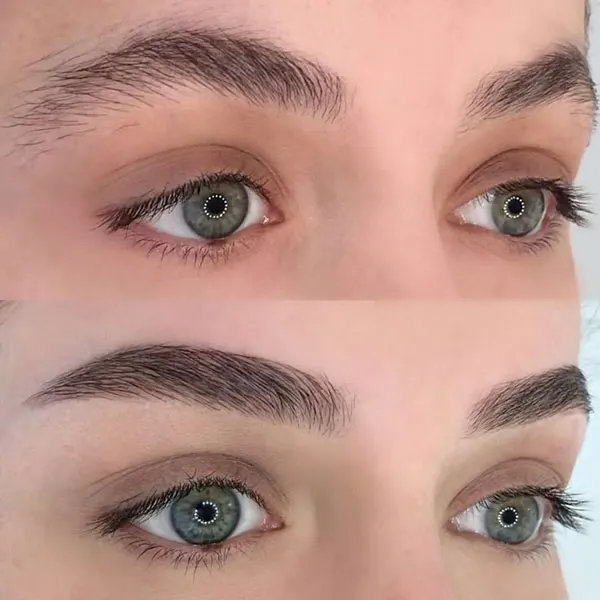Micro eyebrow model for girls 7