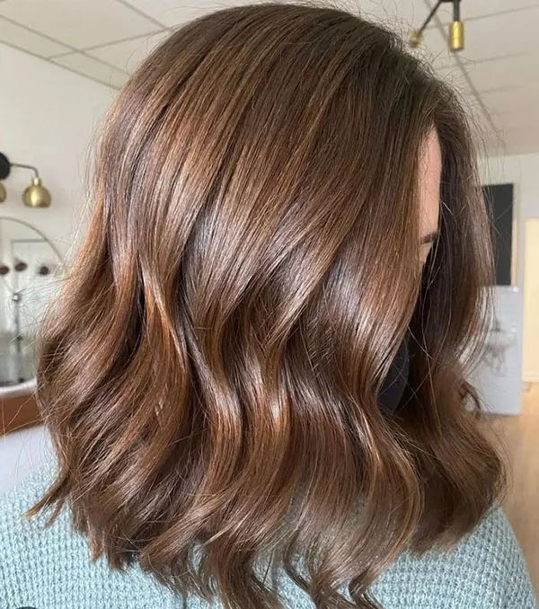 Natural chocolate hair color 12