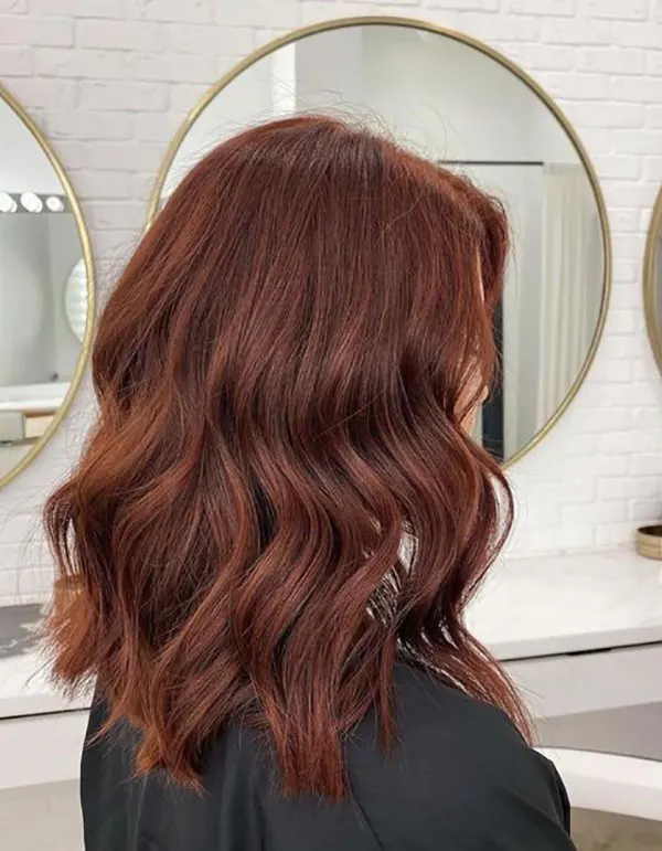 Natural chocolate hair color 24