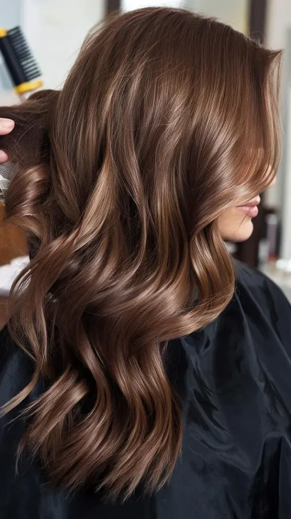 Natural chocolate hair color 3