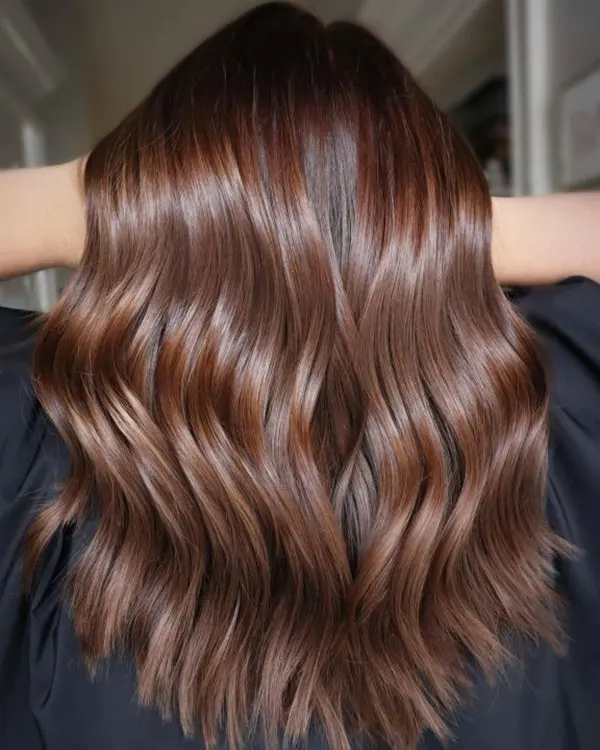 Natural chocolate hair color 5