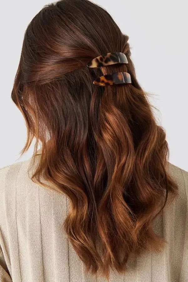 Natural chocolate hair color 8