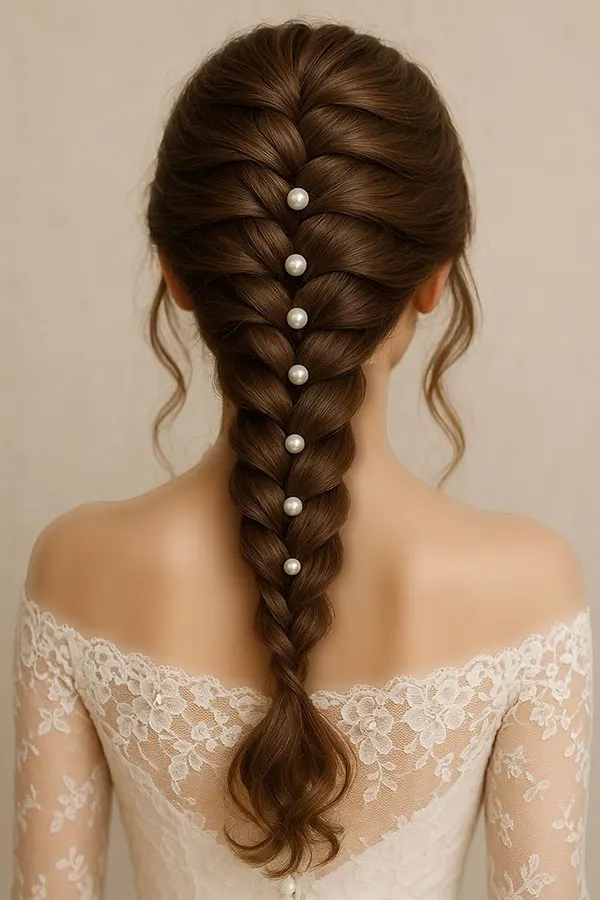 New girls hair weave model 13