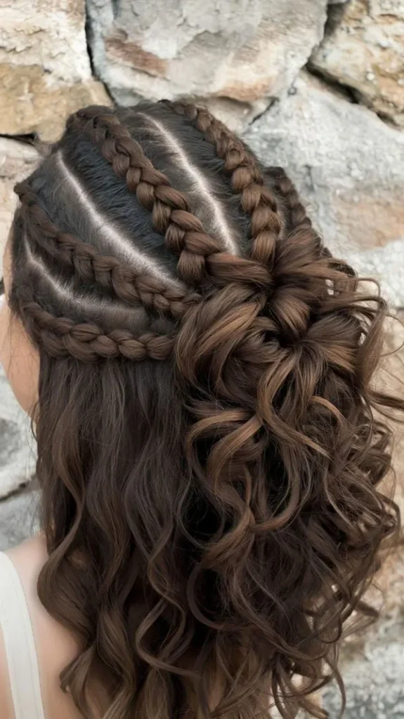 New girls hair weave model 15