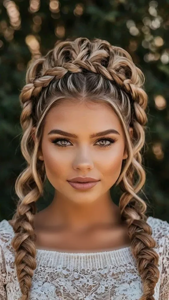 New girls hair weave model 17