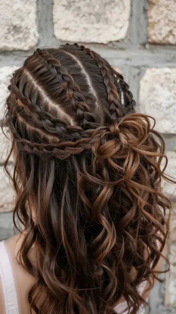 New girls hair weave model 27