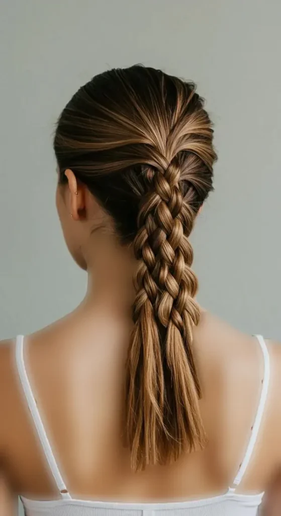 New girls hair weave model 5