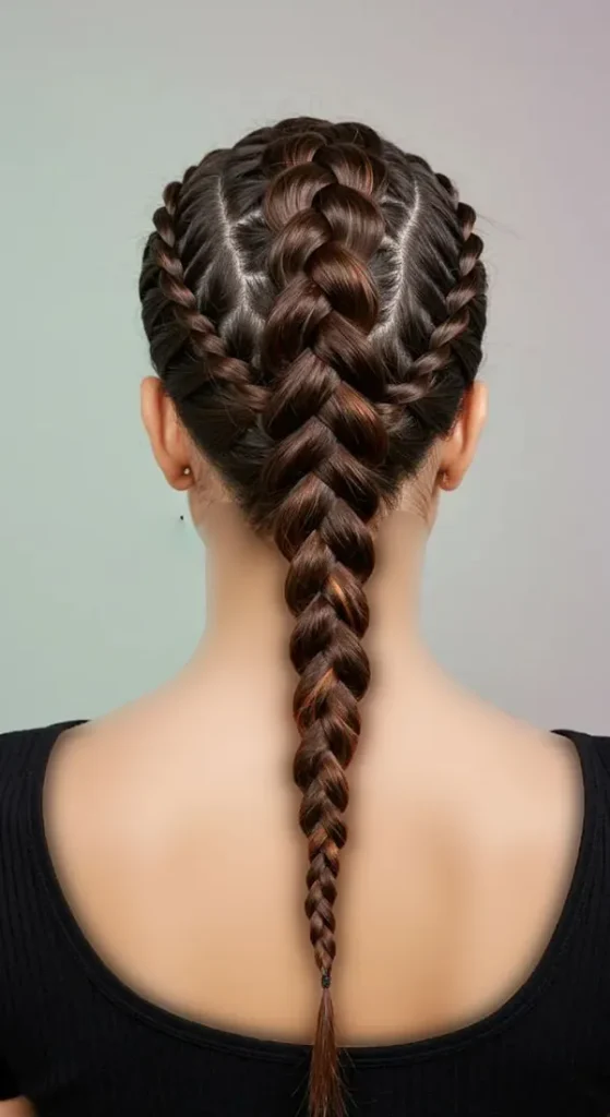 New girls hair weave model 7