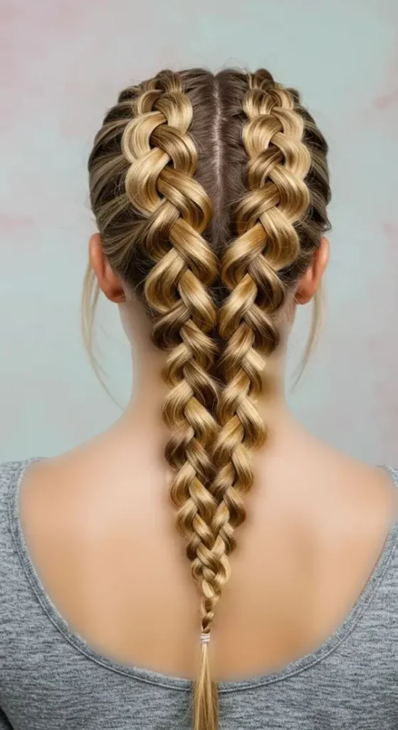 New girls hair weave model 9