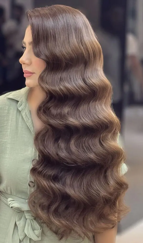 New retro hairstyle 7