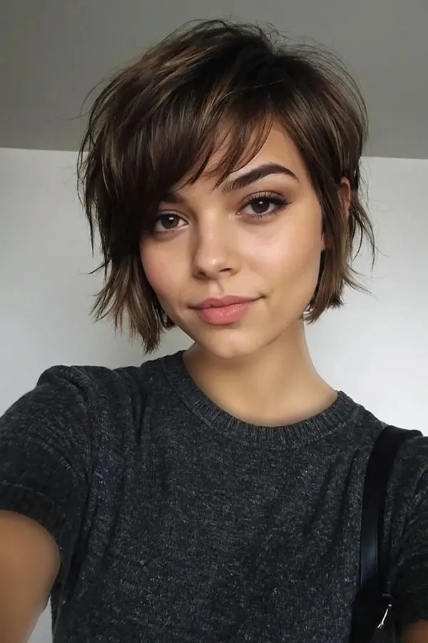 New short hairstyle for women 14