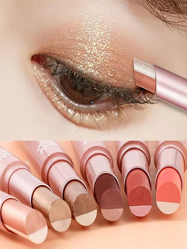 33 مدل سایه چشم رنگ نود؛ | انتخاب محبوب اینفلوئنسرها برای میکاپ روزمره🔥 4 Nude eyeshadow 1
