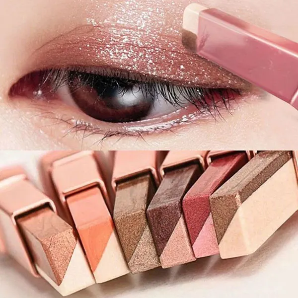 33 مدل سایه چشم رنگ نود؛ | انتخاب محبوب اینفلوئنسرها برای میکاپ روزمره🔥 6 Nude eyeshadow 2