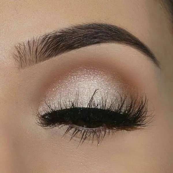 33 مدل سایه چشم رنگ نود؛ | انتخاب محبوب اینفلوئنسرها برای میکاپ روزمره🔥 8 Nude eyeshadow 6