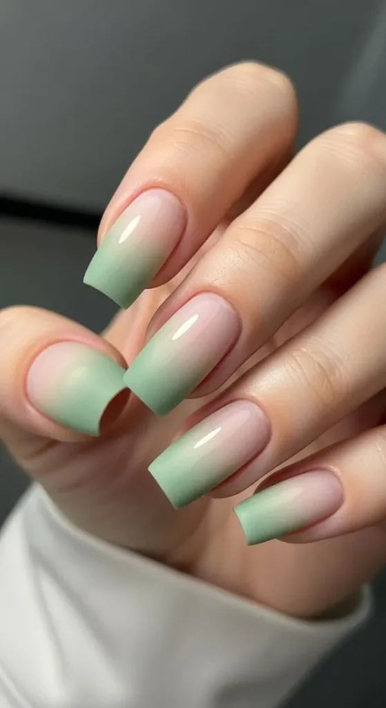 37 مدل آمبره ناخن دخترانه؛ ترند دلبر و خاص برای دخترای مینیمال 😍 22 Ombre nail model 20