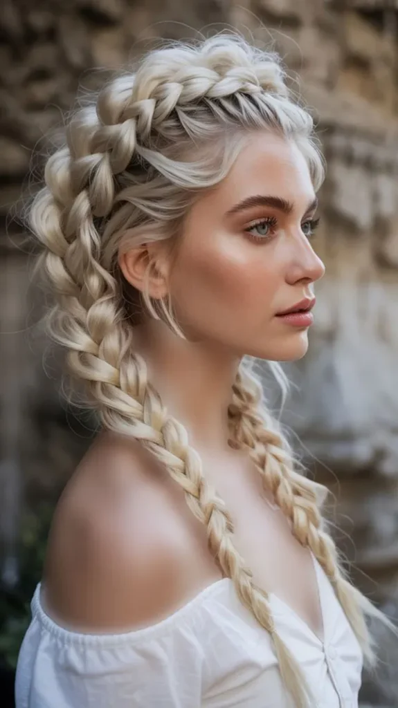 34 مدل بافت مو مجلسی باز دخترونه | استایل رویايی برای مهمونیای خاص! 23 Open backed hair weave model 17
