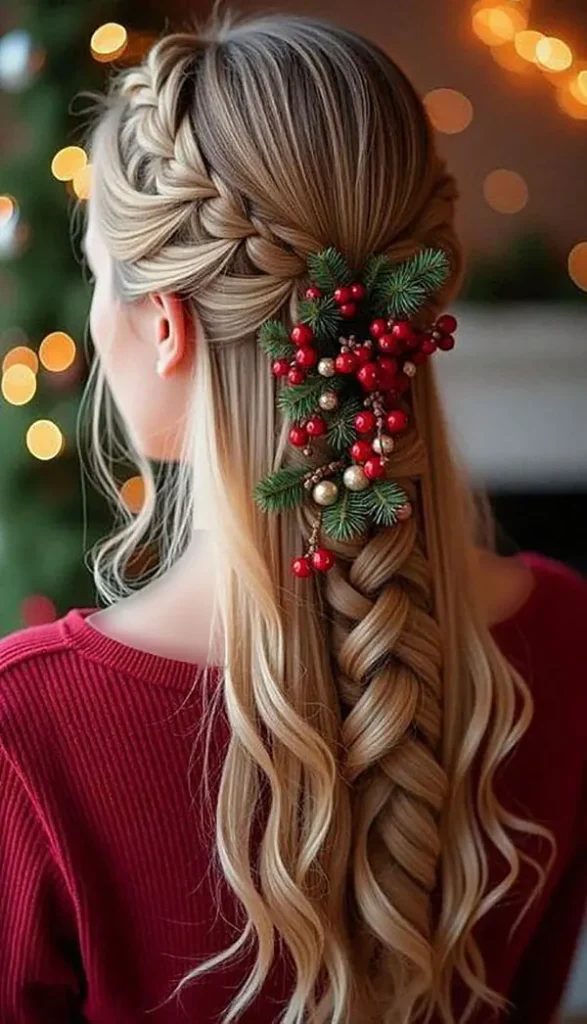 34 مدل بافت مو مجلسی باز دخترونه | استایل رویايی برای مهمونیای خاص! 26 Open backed hair weave model 20
