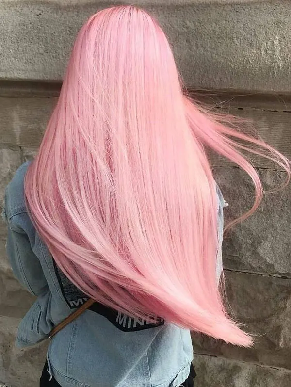 Pink hair color 12