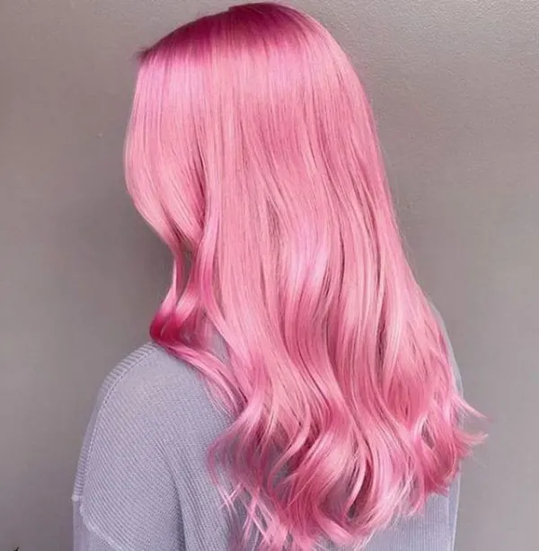 Pink hair color 14