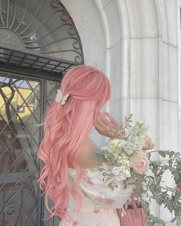 Pink hair color 16