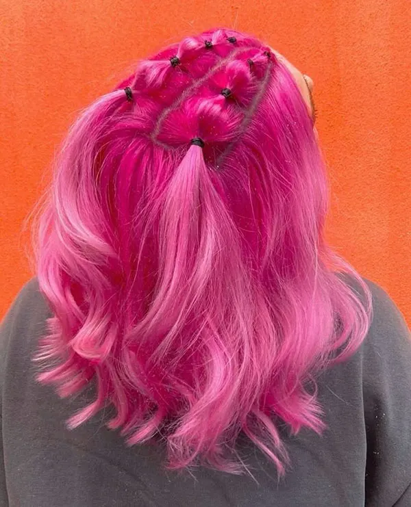 Pink hair color 2