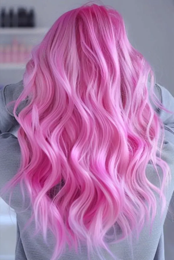 Pink hair color 21