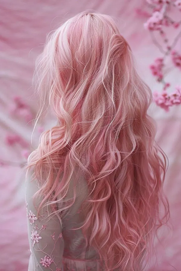 Pink hair color 22