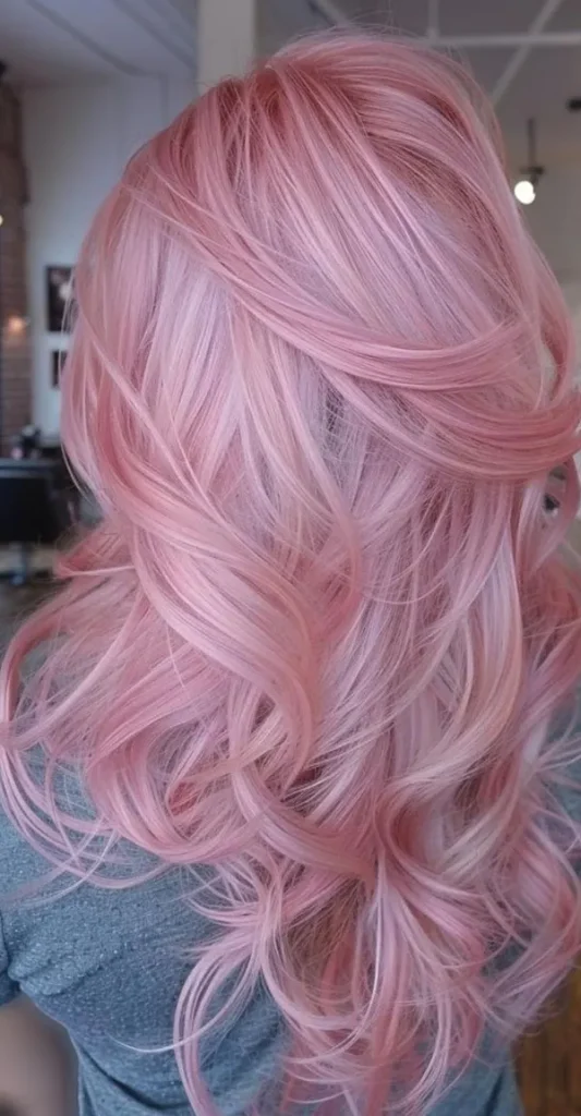 Pink hair color 23
