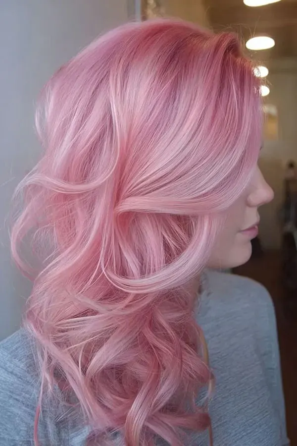 Pink hair color 25