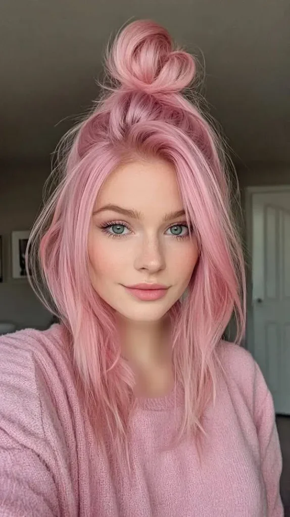 Pink hair color 27