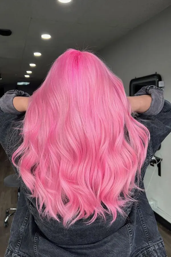 Pink hair color 4