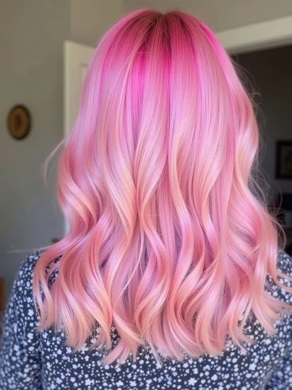 Pink hair color 6