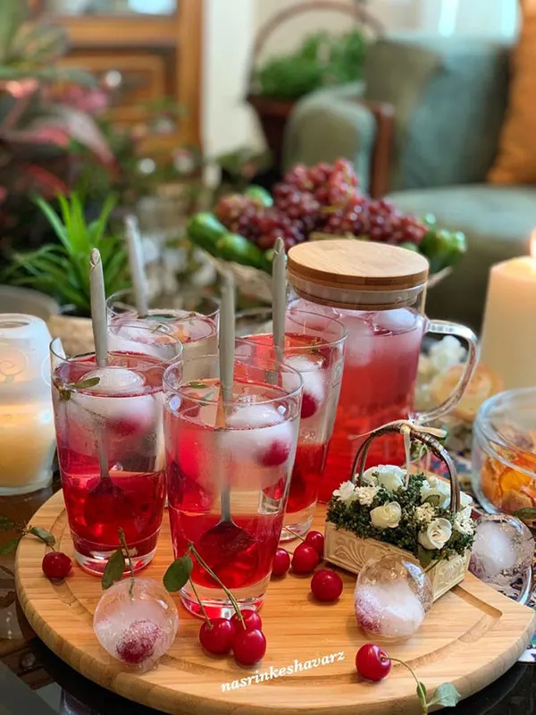 Reception table arrangement 17