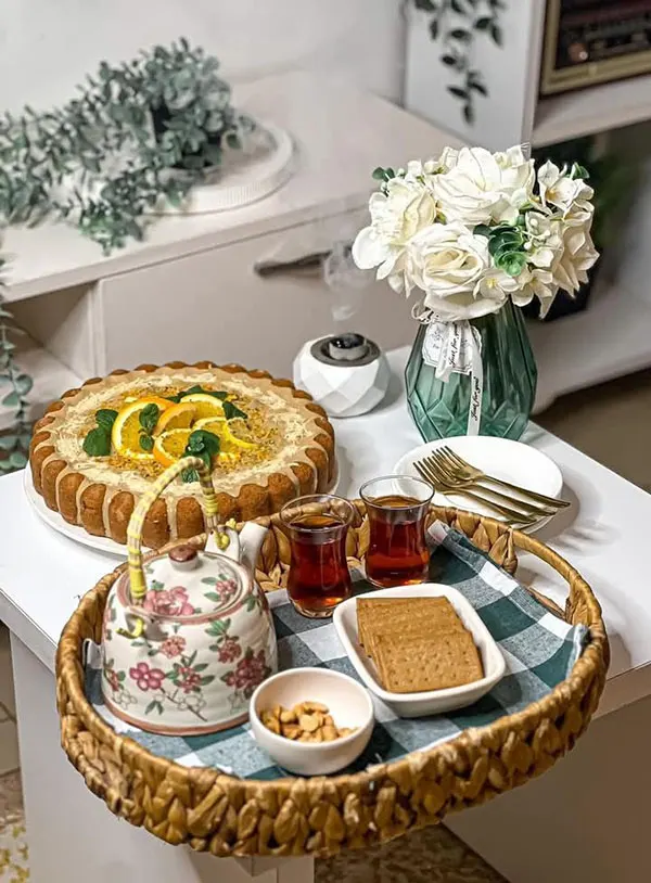 Reception table arrangement 26