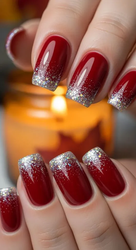 Red nail design 12