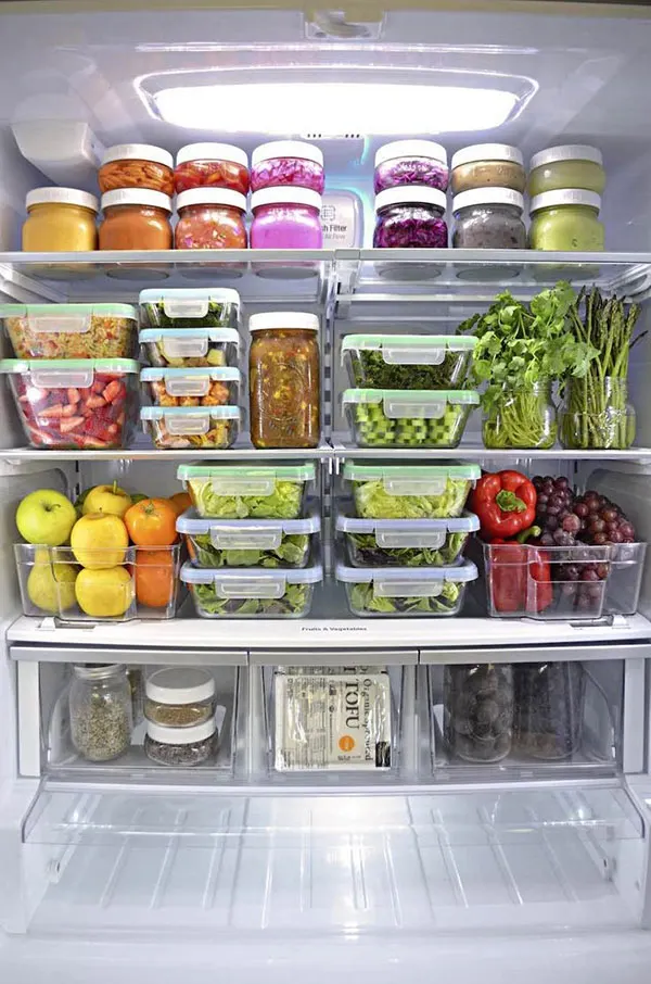 Refrigerator freezer layout 7