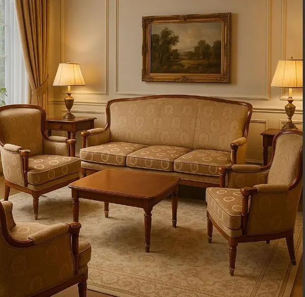 Royal sofa arrangement 17