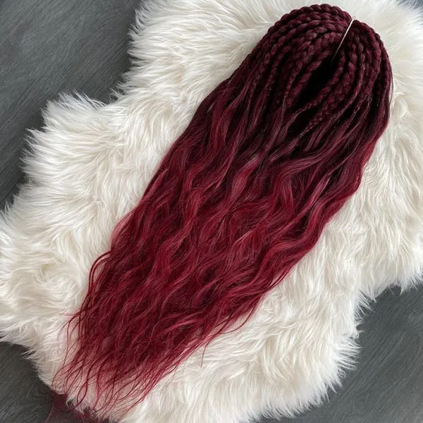 33 مدل رنگ مو یاقوتی ترند پاییز؛ وقتشه بدرخشی مثل یاقوت 💕 16 Ruby hair color 12