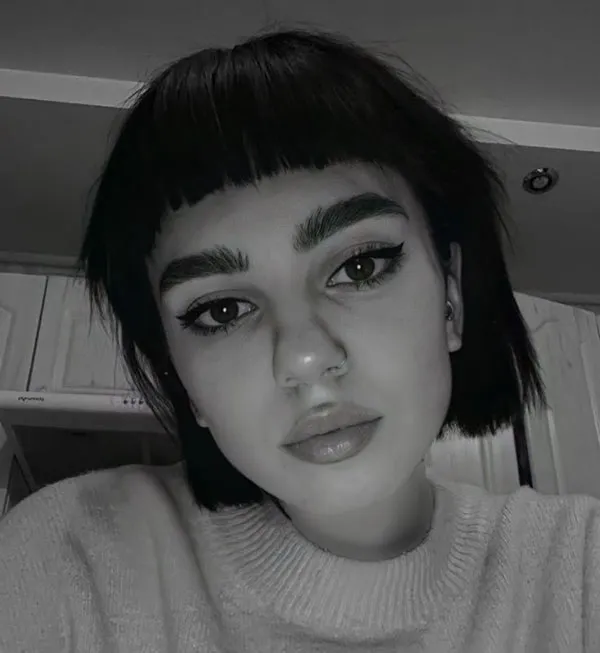 33 مدل مو مصری کوتاه ولی پر از استایل و جذابیت 😍 19 Short Egyptian hairstyle 15