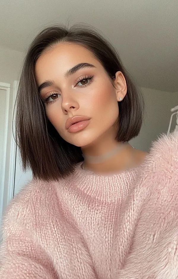 33 مدل مو مصری کوتاه ولی پر از استایل و جذابیت 😍 23 Short Egyptian hairstyle 18