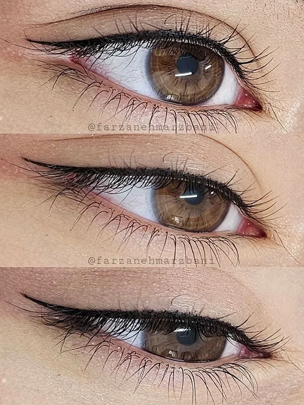 Short eyeliner model 6