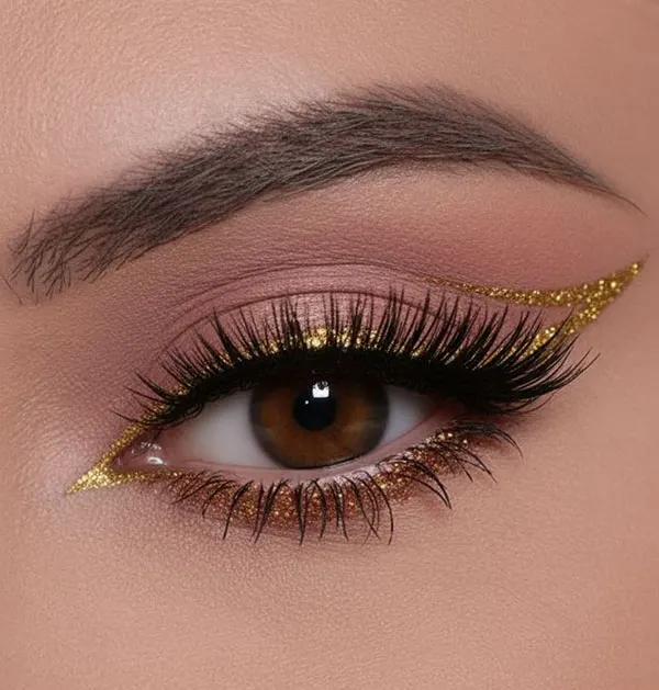 31 مدل آرایش چشم ساده؛ از نود تا شاین خفیف دلبر! 31 Simple eye makeup 27