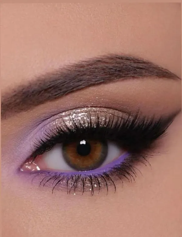 31 مدل آرایش چشم ساده؛ از نود تا شاین خفیف دلبر! 8 Simple eye makeup 3