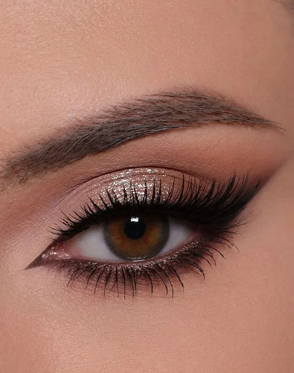 31 مدل آرایش چشم ساده؛ از نود تا شاین خفیف دلبر! 7 Simple eye makeup 4