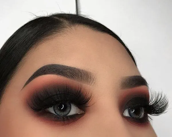 Smokey eye shadow 2