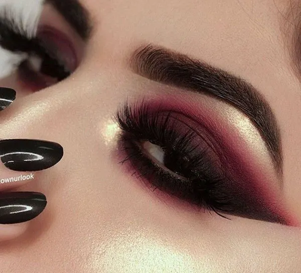 Smokey eye shadow 9