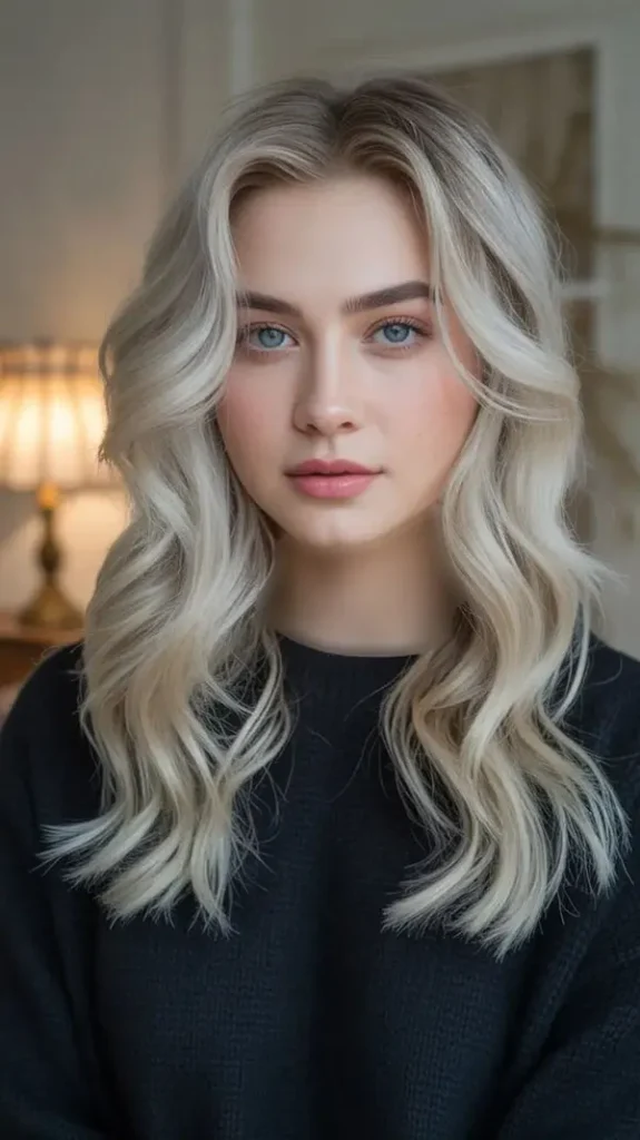 The best color for white hair 14