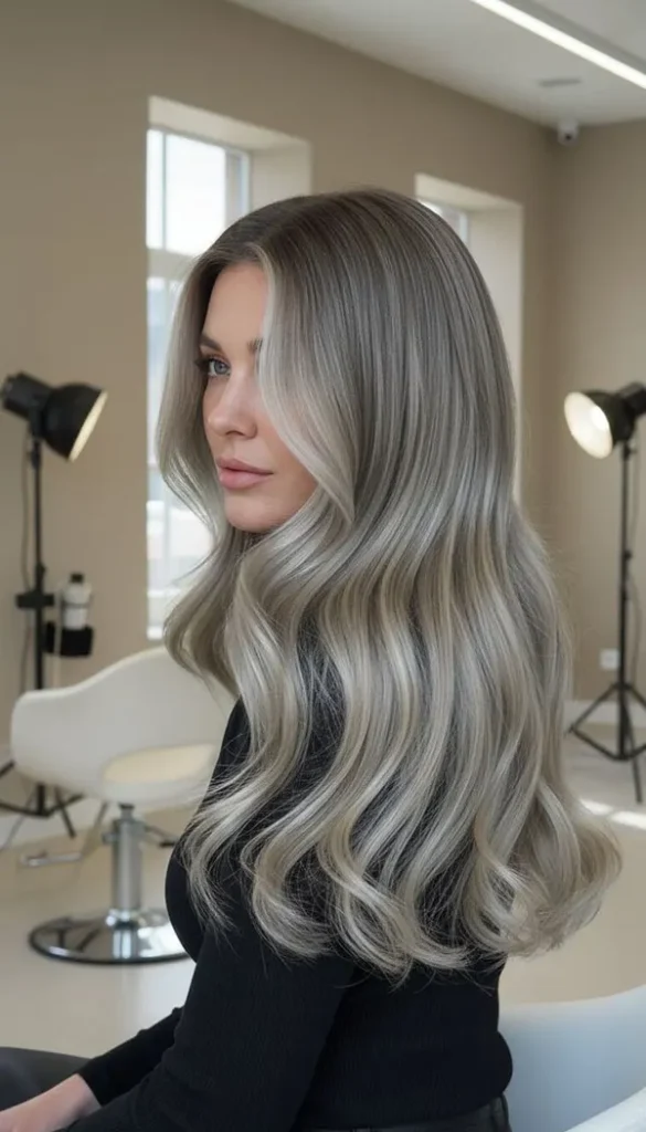 The best color for white hair 21