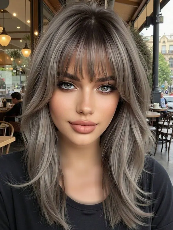 The best color for white hair 22
